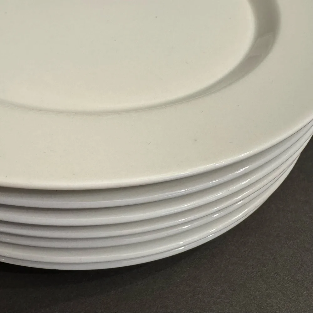 LOT of 4 Tienshan Prelude Salad Plates Wide Rim 8 3/8" - DISCONTINUED - Picture 15 of 16
